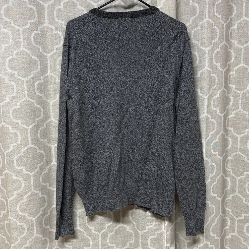 Banana Republic Men's Charcoal gray wool blend Crewneck Sweater medium